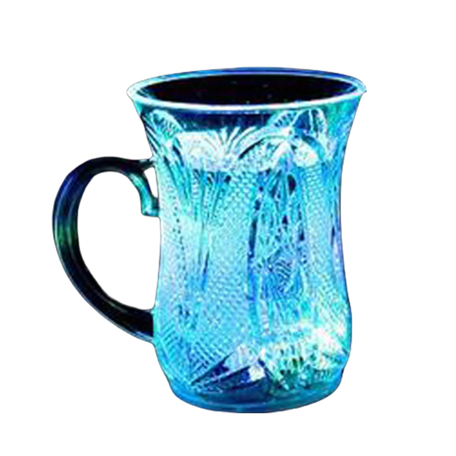Elnwnnkc Glowing Cup Glowing Drinkware Colorful Tumblers LED Shining Cup Colorful Lighting Cups Acrylics Texture for Wine Water Tumblers