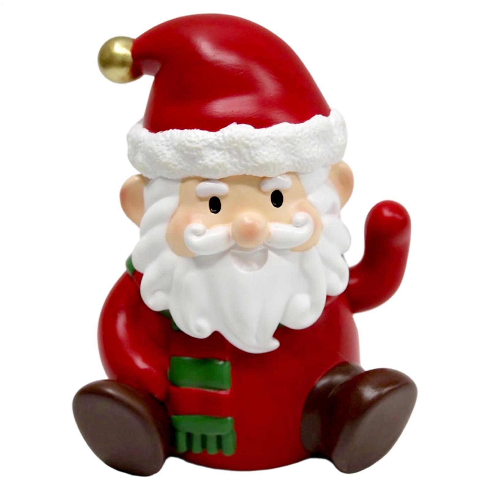 Décorations de Noël à bras mobiles : figurines de Noël interactives pour bureau et jardin