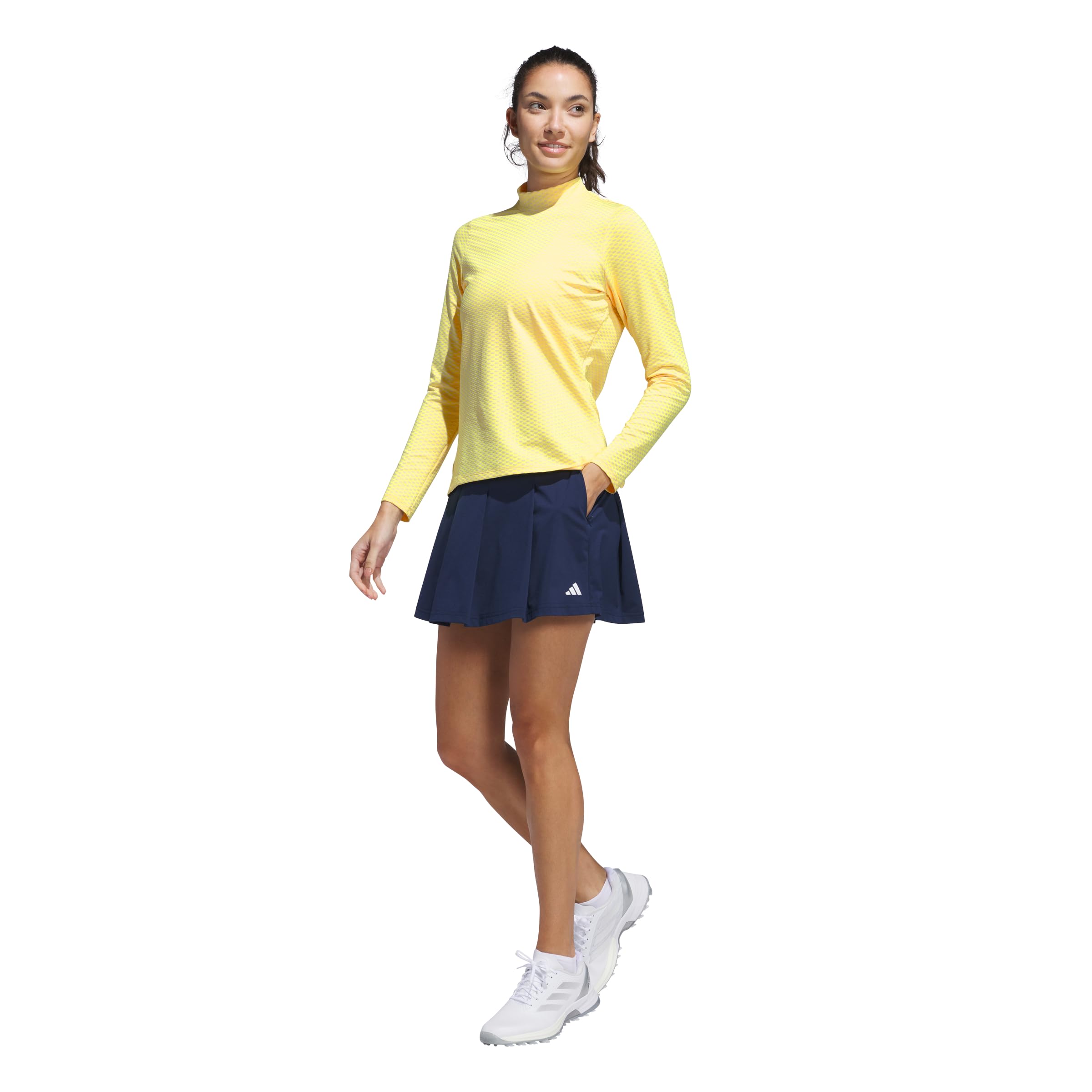 adidas Beyond Two Tone Mesh Long Sleeve Shirt Beyond - Camicia a Maniche Lunghe in Rete Bicolore Donna