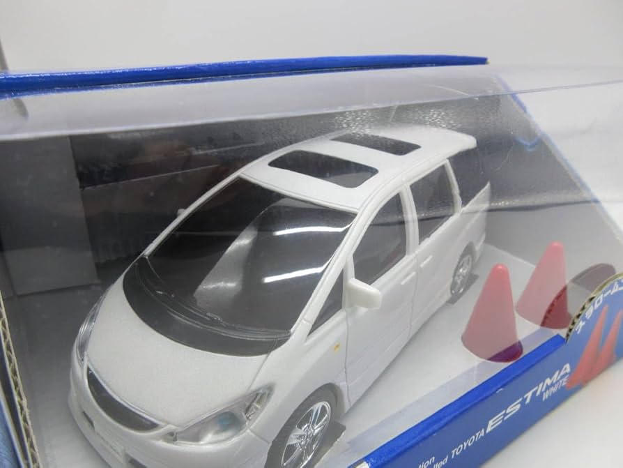 【激レア】ミニカー エスティマ ラジコン Amazon.co.jp: 124 トイコー トヨタ 2代目エスティマ ラジコン