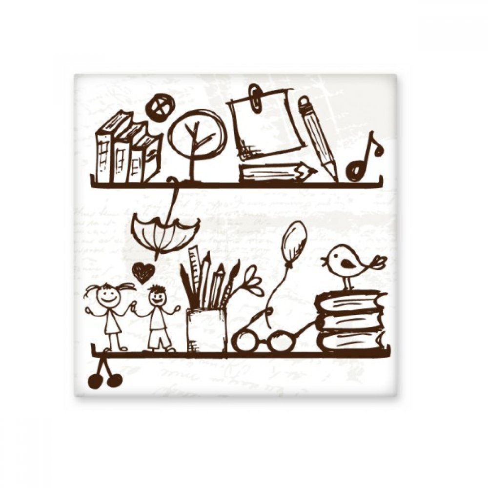 Carreaux de céramique bibliothèque décoration murale cuisine et bain