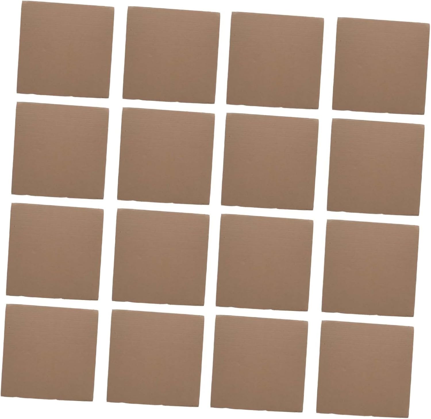 Gadpiparty 50pcs Cardboard Sheets for Crafting Kraft Corrugated Pads Versatile Packing Supplies Cardboard Dividers for Boxes Easy Assembly