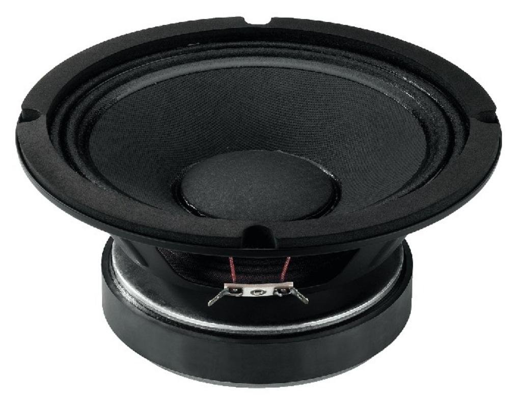 MONACOR SP-8/150PA PA-Tiefmitteltöner, 150 W, 8 Ω, schwarz, 10.1680