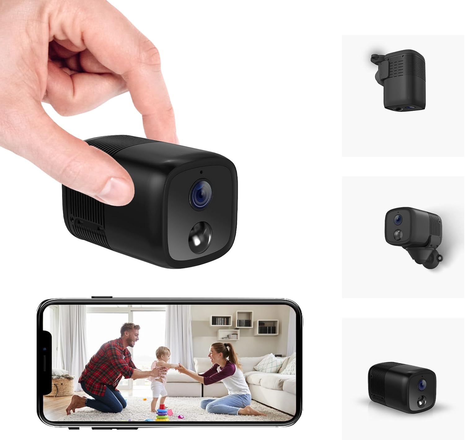 UCOCARE 2K Wireless Mini Spy Security Camera