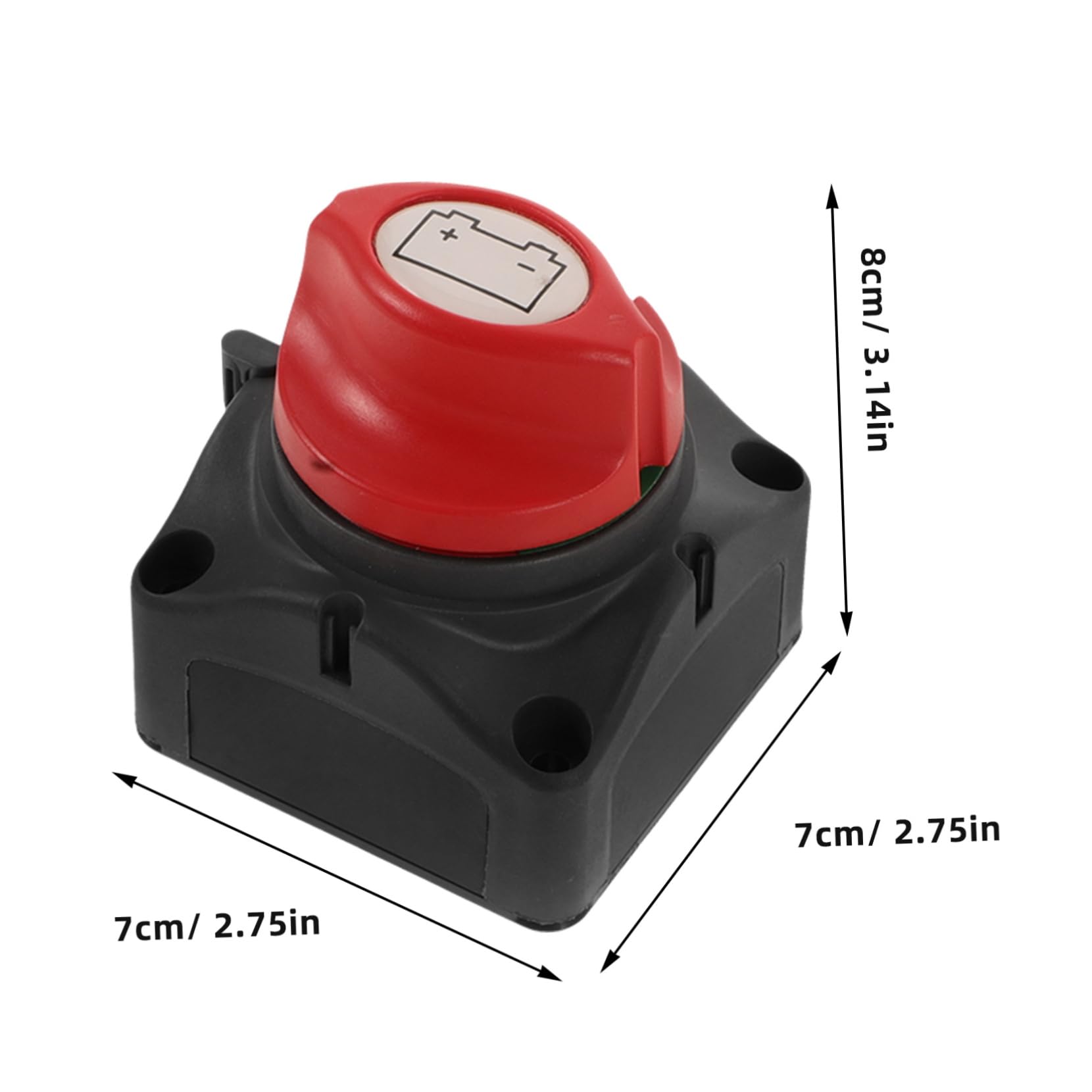 Alipis 12v/24v Rv Battery Disconnect Switch Turn Signal Kit Power Switch Marine Battery