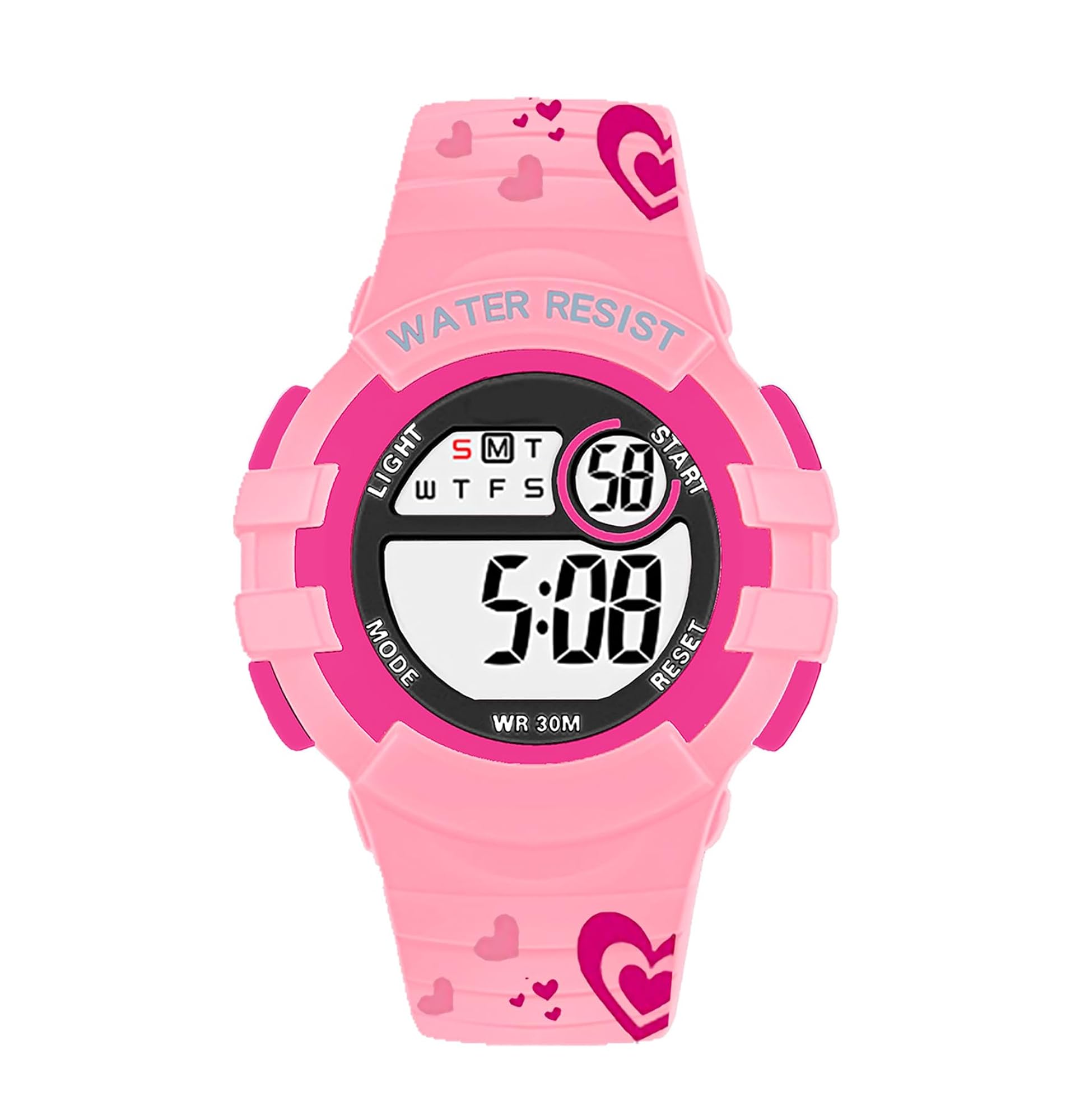 Cartoon Strap Alarm Waterproof Kids Watch