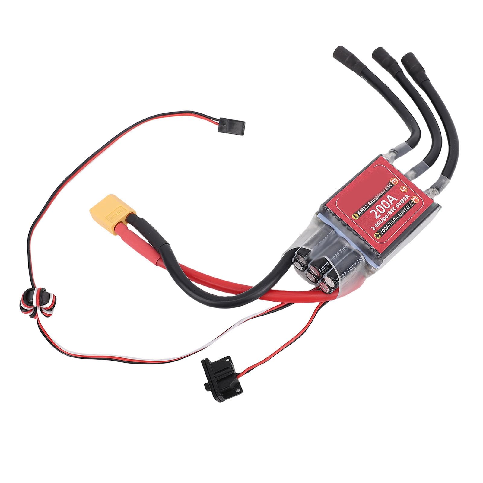 YUYTE Regulator Obrotów RC Brushless z Oprogramowaniem AM32, Precyzyjna