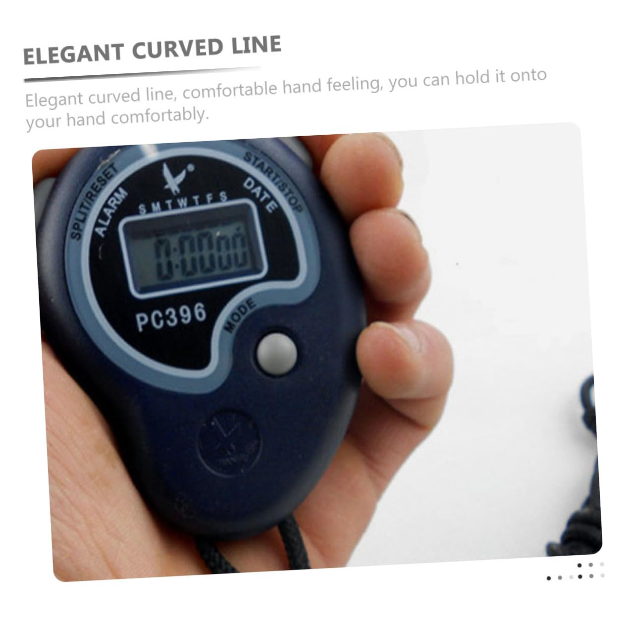 ibasenice 3 Set Cronometro con Stopwatch Elettronico per Sport Multi e Allerta Accessorio Sportivo per Allenatori