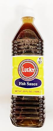Fish Sauce,Lucky Fish Sauce, 23 Fl Oz, 700mL,2 Bottle
