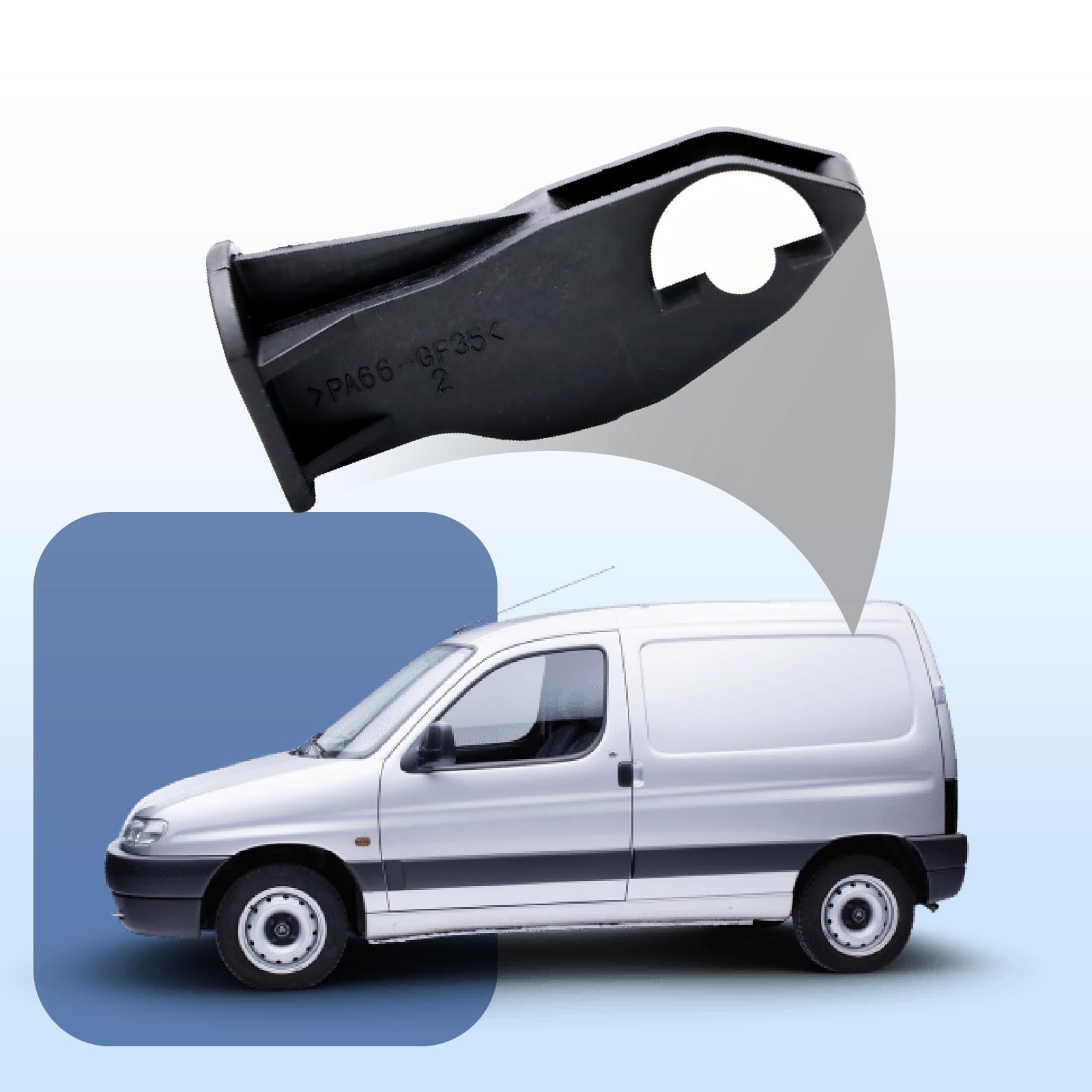 Clip per pedale della frizione 212822 Partner per Berlingo Xsara I e II Xsara Picasso 306 9633830686 2128.22