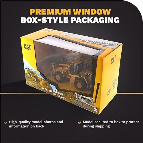 Miniatura 6 de Diecast Masters Cargador de ruedas a escala 1:64 Caterpillar 988H Modelo 85697 | Play & Collect Series Cat Equipo de construcción