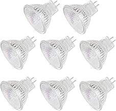 MR11 Halogen Light Bulbs, 35W 12V MR11 GU4 Halogen Spot Bulbs Lamp, Warm White,Pack of 8