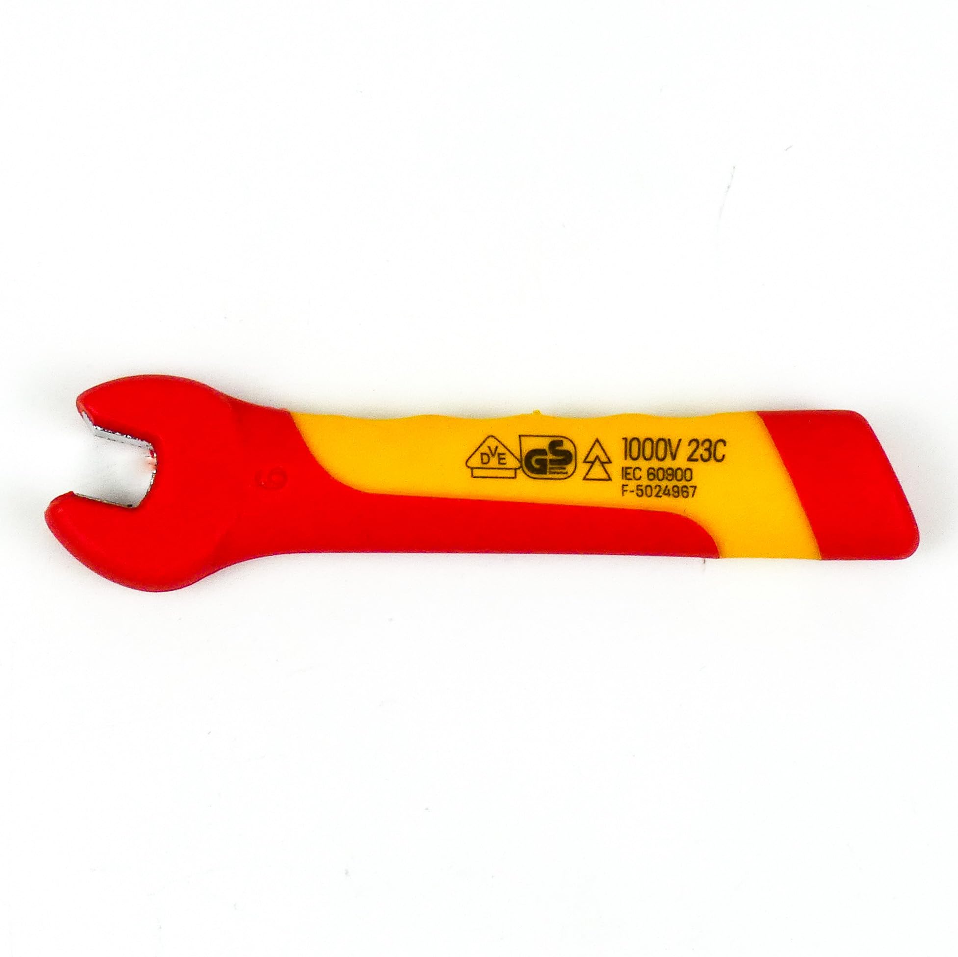 Jeu De 5 Clés à Fourche Isolées VDE 1000V Ingdaum® - 6,7,8,10,13mm - Pour électriciens Et Bricoleurs Pro