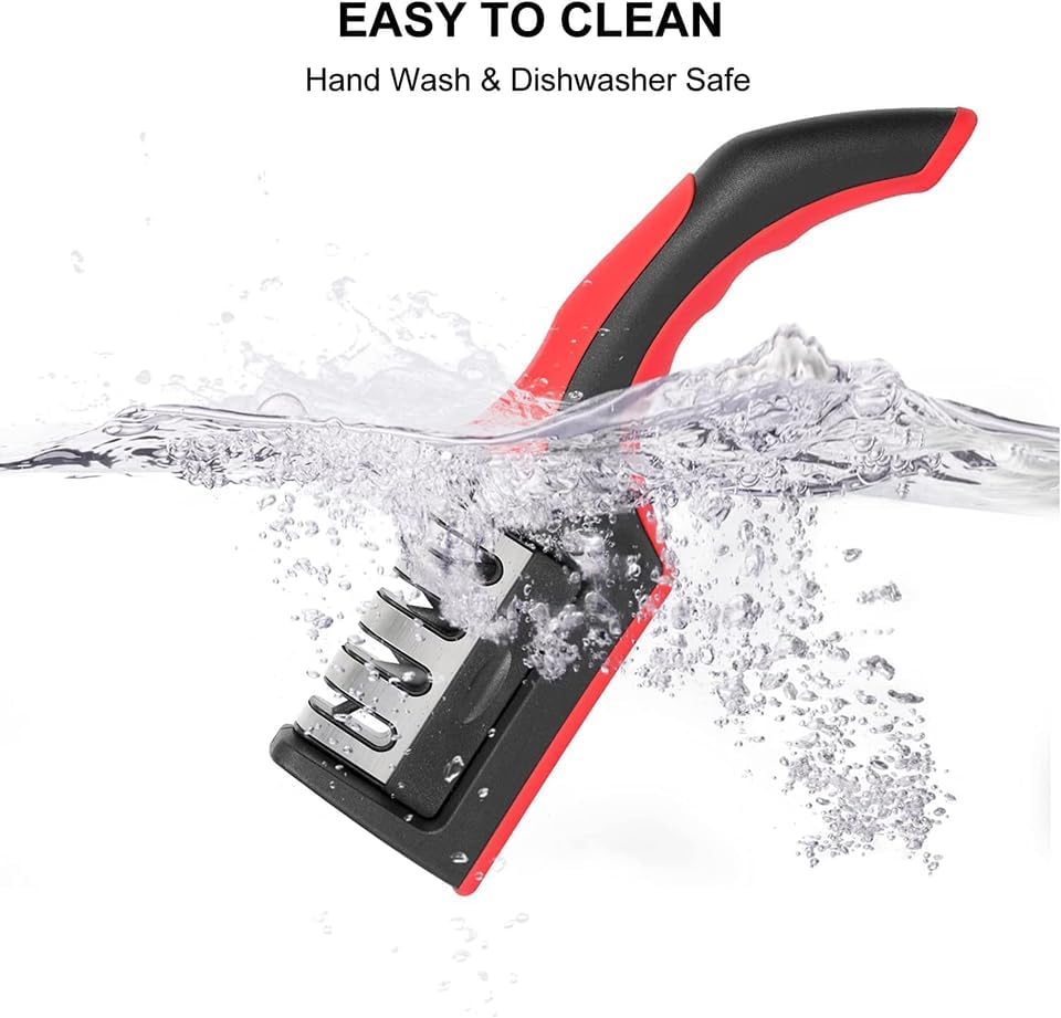 Miniatura 6 de Afiladores de cuchillos para cuchillos y tijeras de cocina - Afilador de cuchillos de cocina 4 en 1 de acero de tungsteno - Kit de afilado de