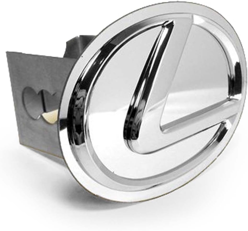 Automotive Gold, Inc. Chrome Logo Tow Hitch Cover for Lexus