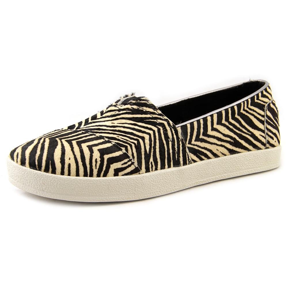 TOMSWomen s Zebra Printed Slip-Ons Zebra Printed Calf Hair
