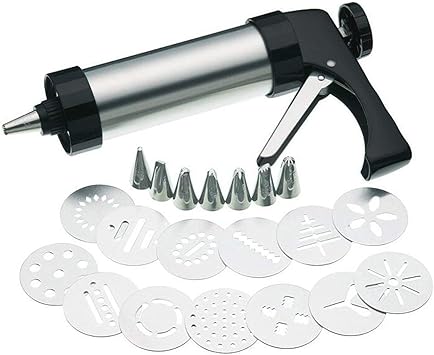 Amazon.com: Stainless Steel Icing Decoration Gun Set for Cake ...
