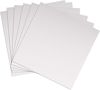 6 Pieces Cotton Fabric, Embroidery Fabric Cloth for DIY Handmade Embroidery and Art Crafts Gifts Decoration 9.8 by 9.8 inch