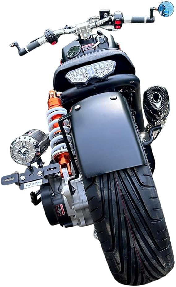 Reckless 50cc Gen V Scooter - High-Performance, Stylish City Ride for Adults & Teens, Automatic Transmission, LED Lights, Smooth Ride, Durable Build, Perfect for Urban Adventures (Black)