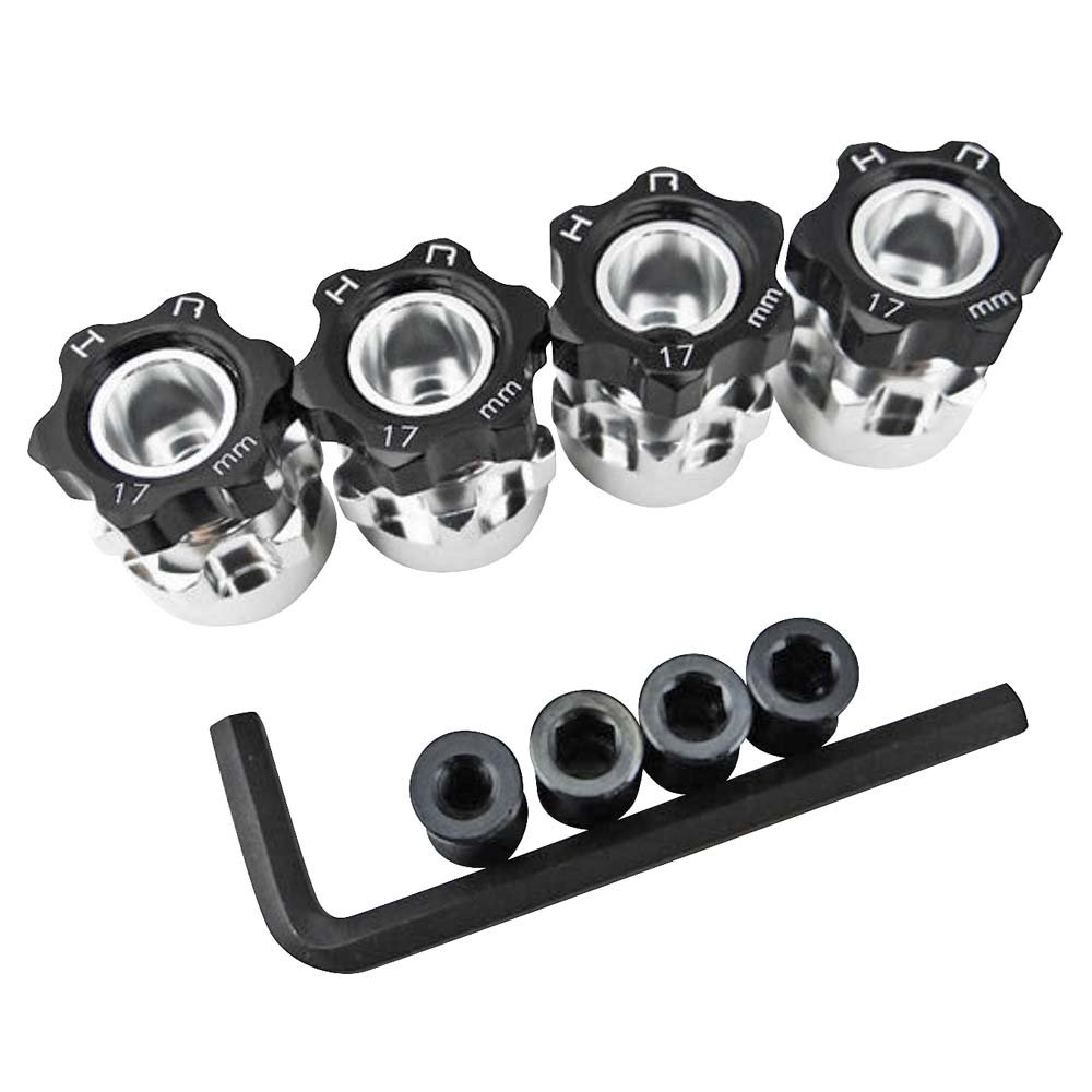 Amazon.com: Hot Racing WH17HS01 Hex Hub Adapters 12mm to 17mm W