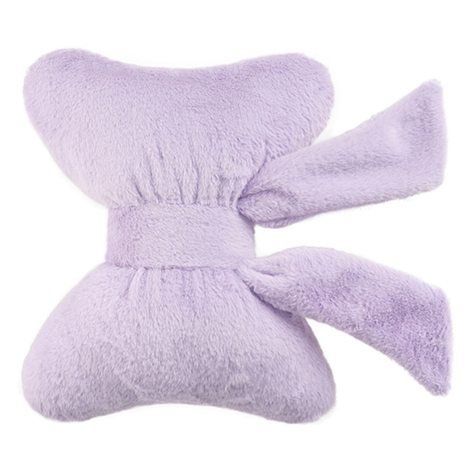 Msioytog Safe Plush Cushion Lovely Bowknot for Family Living Room Decoration and Child Friendly Sofa Pillow
