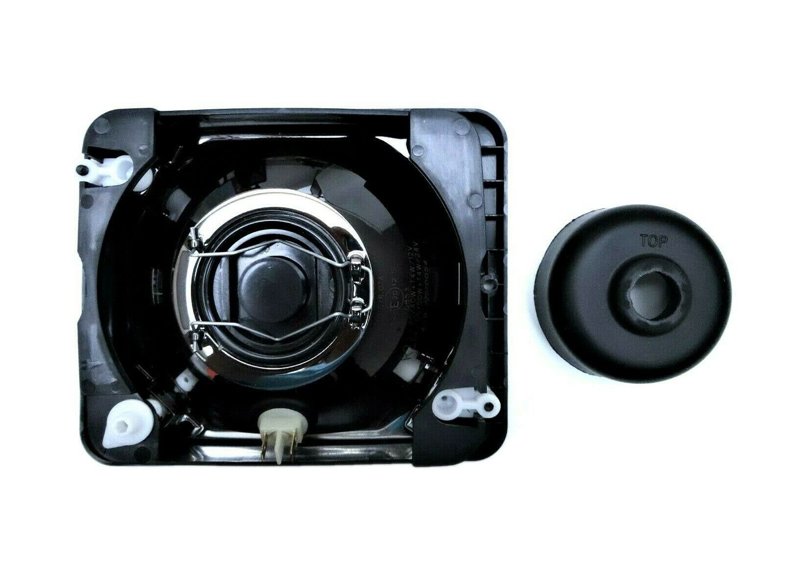 Faro MelTruck H4 Anabbagliante/abbagliante Per Trattori – Compatibile Fendt, Case IH, Zetor, 172x142 Mm, Approvazione E20