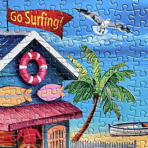 Puzzle de Playa 500 piezas 15+ años miniatura 5