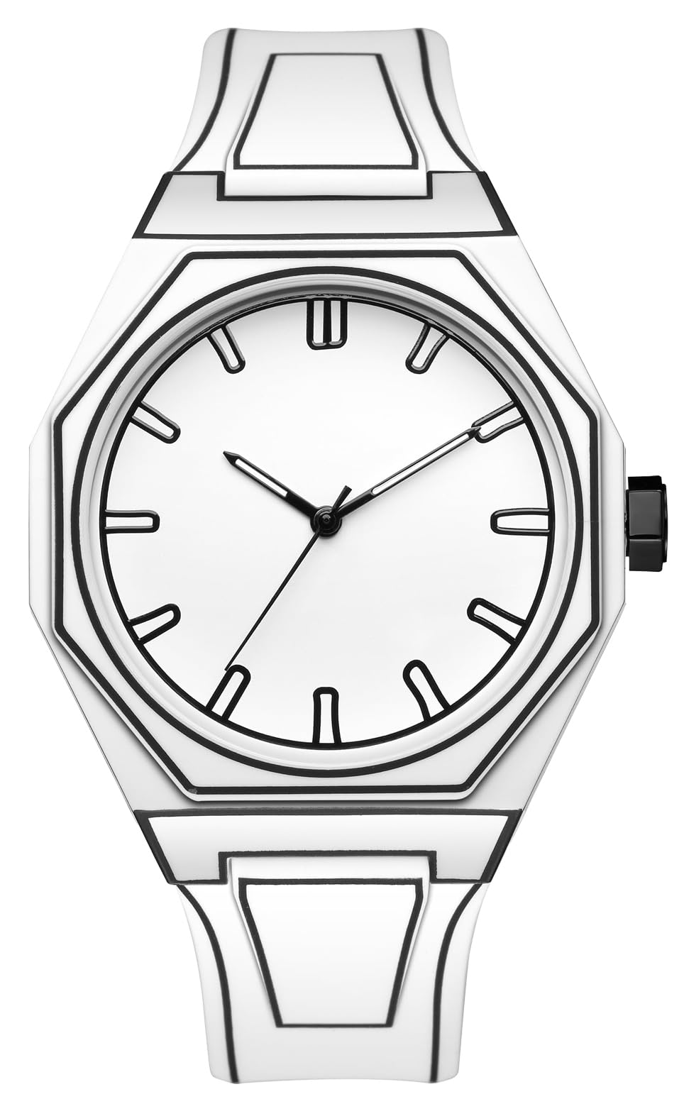 FANMISMen's Anime-Inspired Fashion Sketch Wristwatch Minimalist Creative Wormhole Design Stylish and Durable Timepiece for Men's Sports Watch