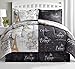 Fairfield Square Collection Paris Gold 8-Pc King Size. Reversible Comforter Sets