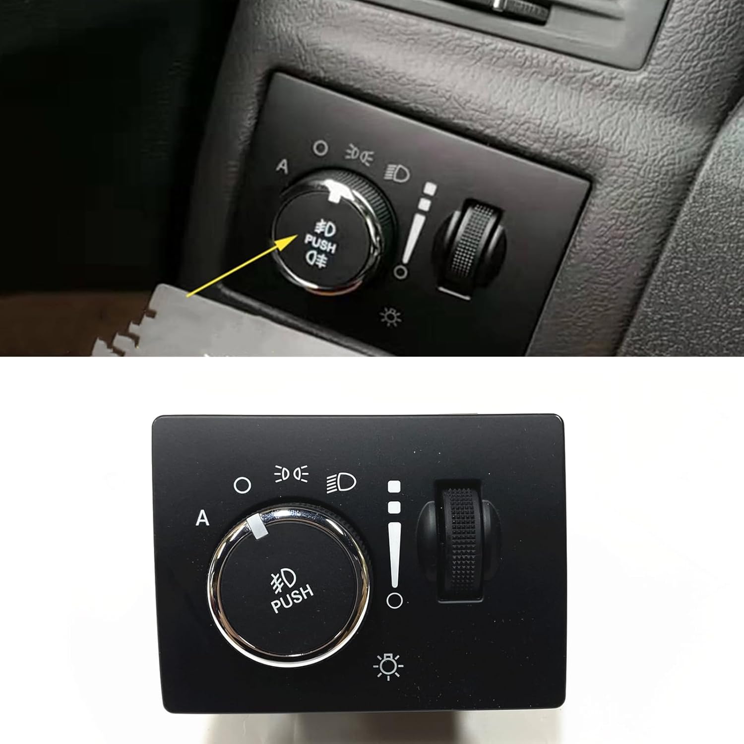 Car Headlight Switch For Chrysler 300 300C 2005-2011 Dodge Charger Challenger