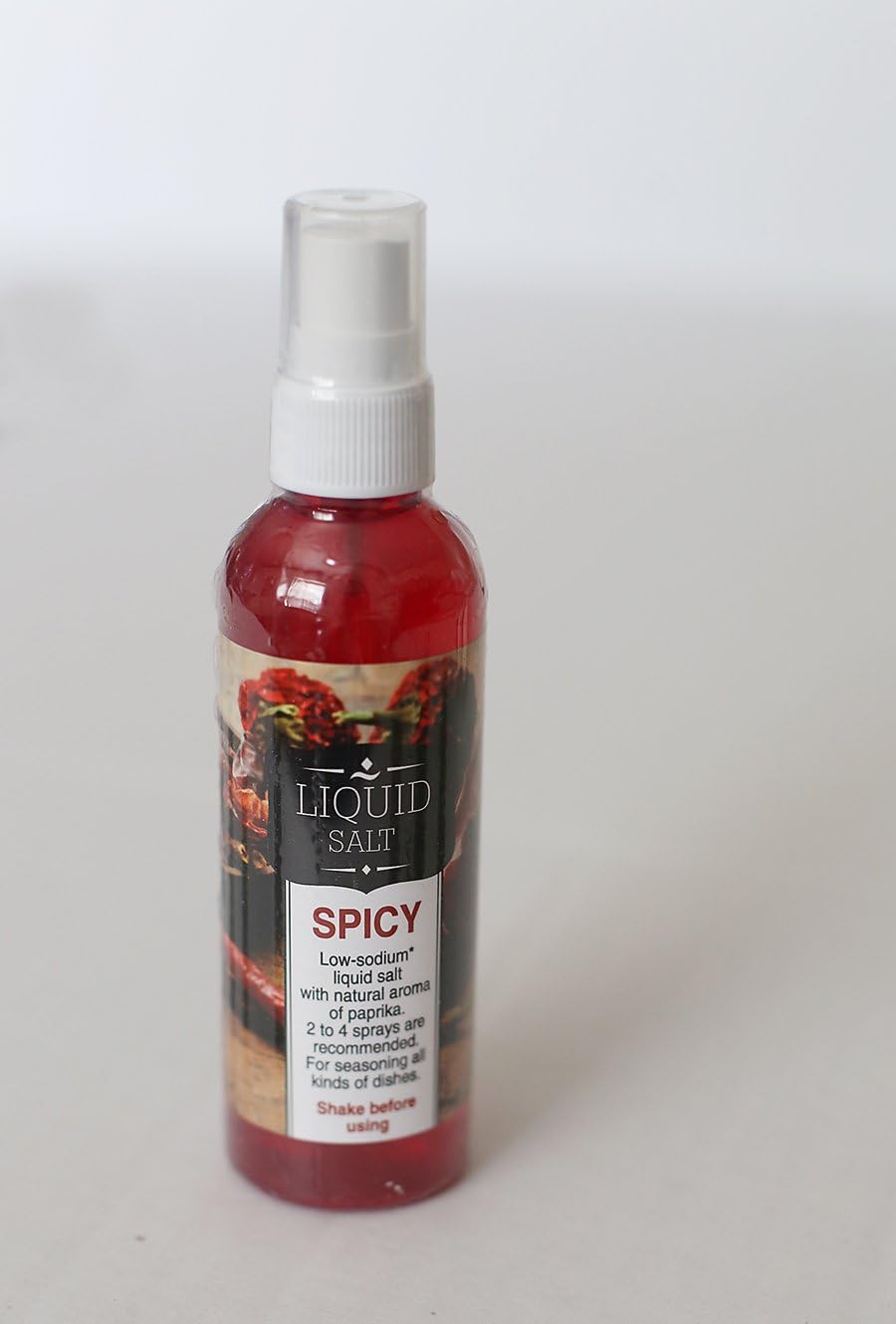 Low Sodium Liquid Salt Spray with Natural Aroma of Paprika