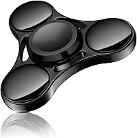 Vista 9 de ATESSON Fidget Spinner Juguete duradero de acero inoxidable con rodamientos de alta velocidad, giros de mano de metal de precisión, EDC TDAH