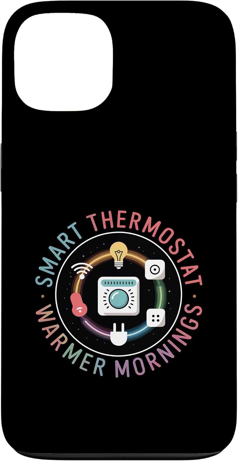 Smart Thermostat Warmer Mornings Home Automation Case for iPhone 13