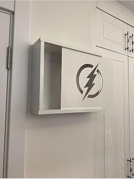 Elektirik Pano Sigorta Saklama Gizleme Kutusu Beyaz 35 x 40