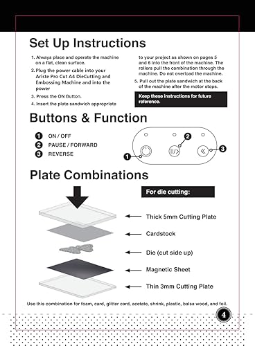 Miniatura 5 de Máquina eléctrica A4 troqueladora y estampado en relieve para artes y manualidades, álbumes de recortes y tarjetas, apertura de 9 pulgadas (gris)