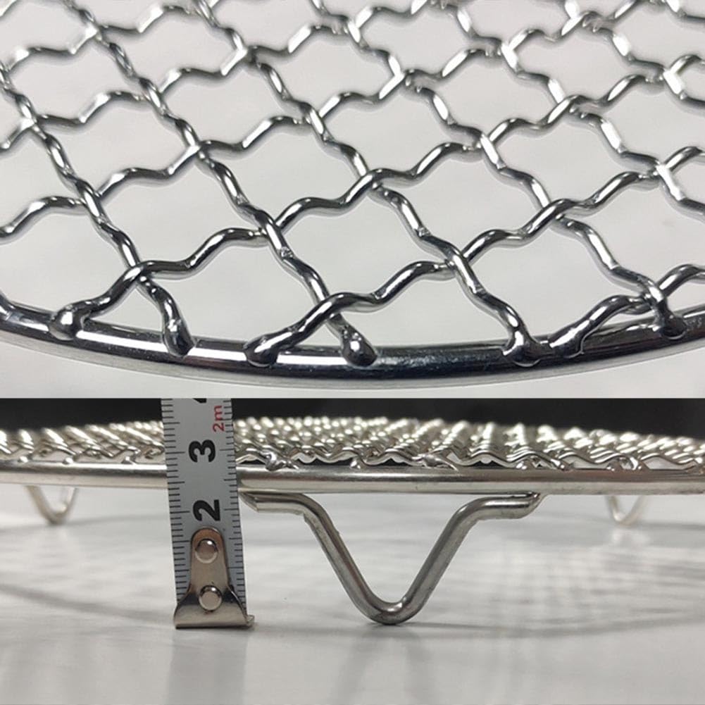 Kratka do grillowania, Okrągły stojak chłodzący-grill ze stali nierdzewnej grill z(D25cm)