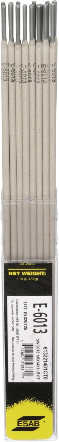 ESAB® Sureweld® 6013 Stick Welding Electrodes, 1# Tube (3/32" x 14")