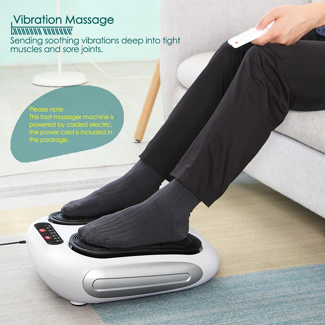 vibrating toys for special needs Heated Foot Massager for Pain Relief and Improved Circulation with Remote  Control by Lifepro main image 0