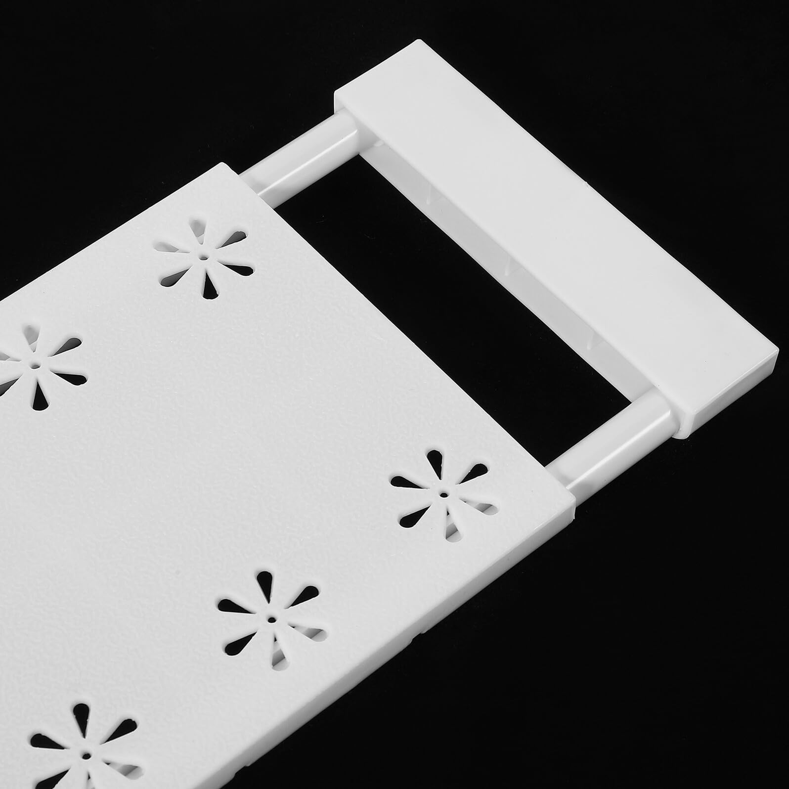 DECHOUS Ripiano Estensibile Armadio Regolabile Scaffale Tensione Allungabile per Organizer Vestiti e Mensola Divisoria Multiuso per Armadio Cucina Bagno