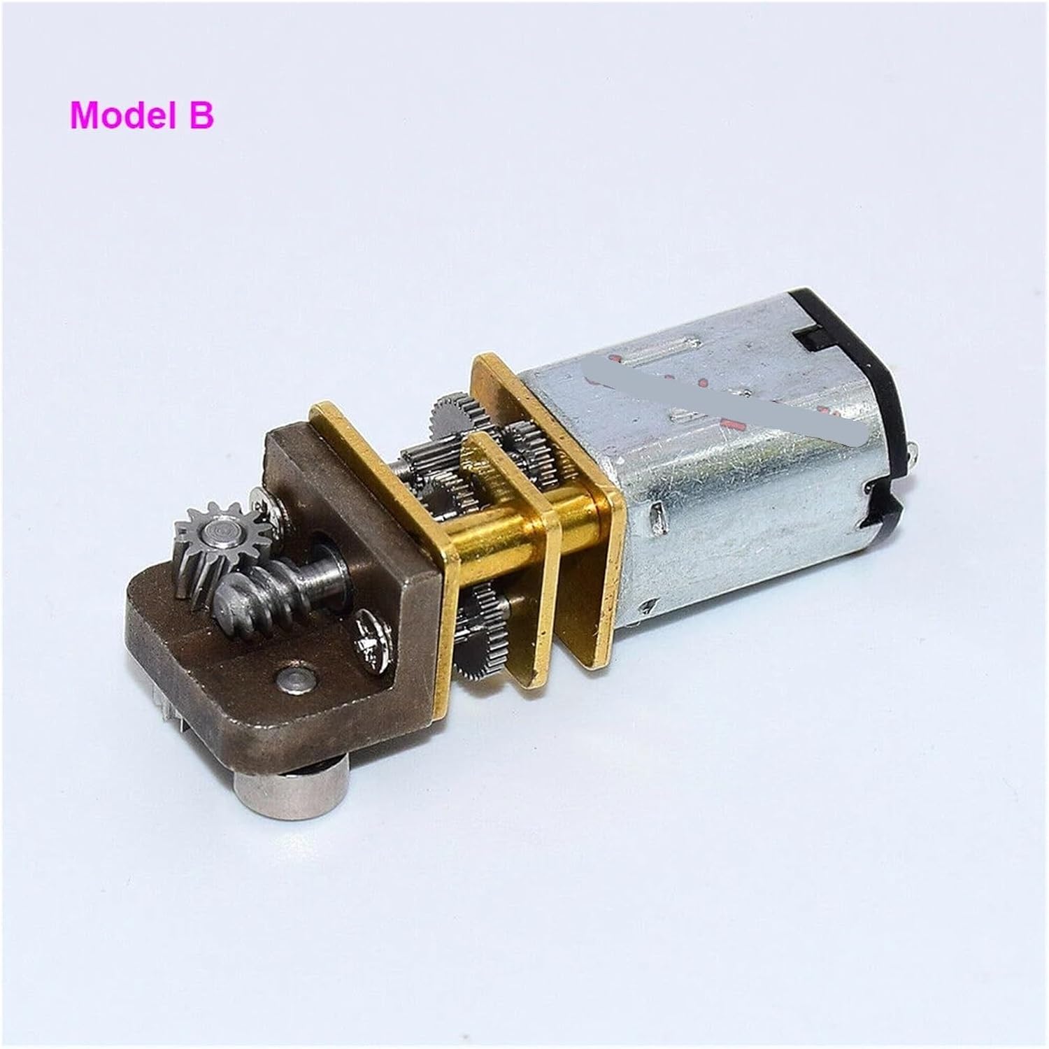 10mm*12mm N20 フルメタルギアボックスギア 電子スターター DC 3V-6V 低速 大型トルク 3D スマート印刷ペンギ