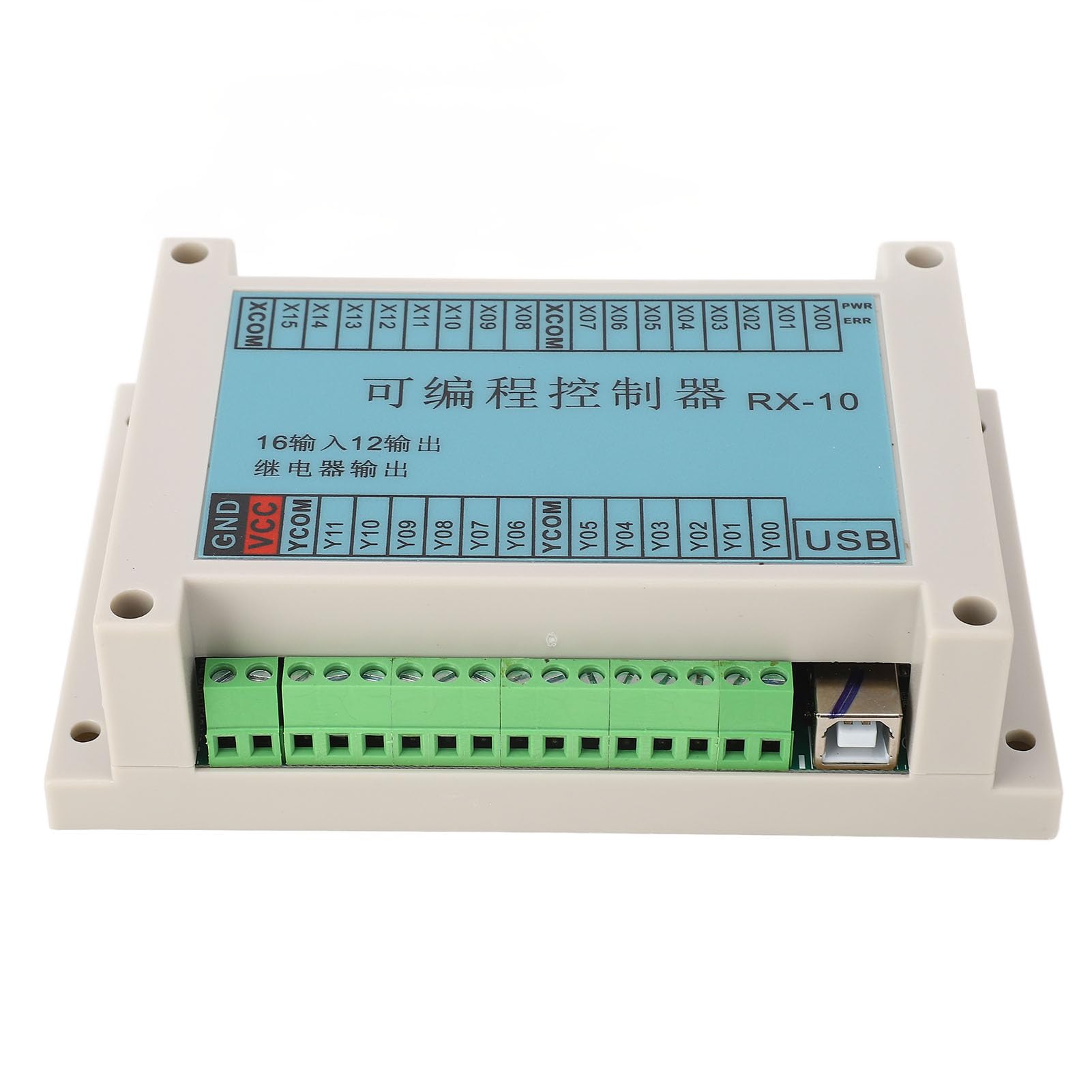 Controlador programable PLC, control secuencial, tarjeta de control industrial de gran compatibilidad, 12-24V respuesta rápida para materiales de construcción