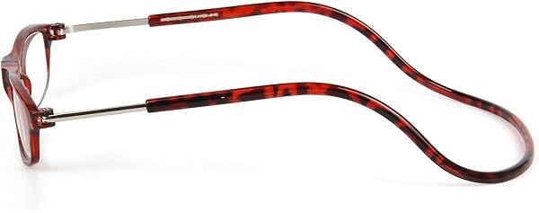 TBOC Pack: Lunettes de Lecture – (Deux Unités) Dioptrie +2.50 Monture Marron Écaille et Noir Femme Homme Aimant Fermeture Pliable Régable Magnetique - 2