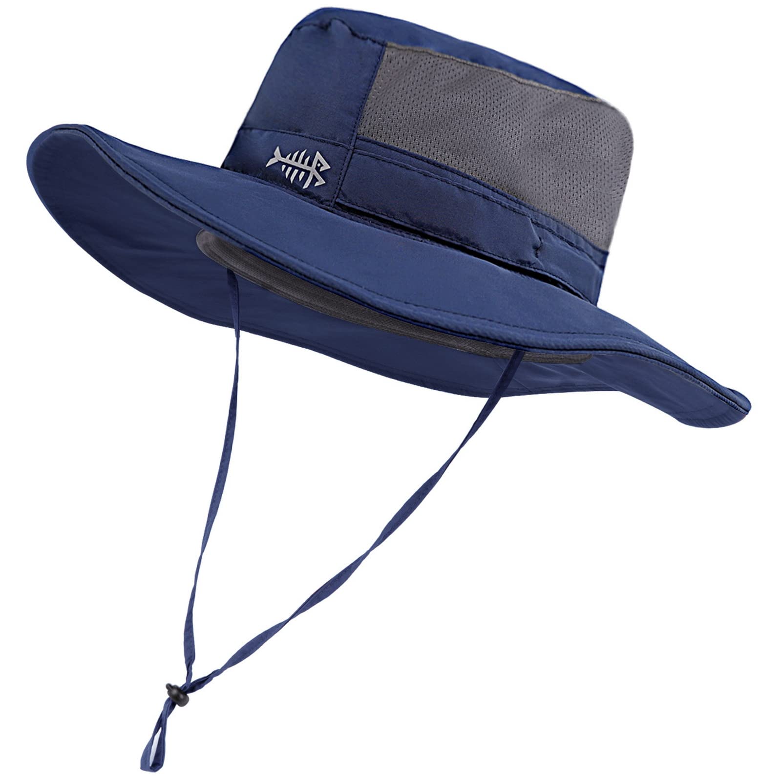 Bassdash UPF 50+ Sombrero de Pesca Solar Resistente al Agua con Solapa de Cuello Desmontable
