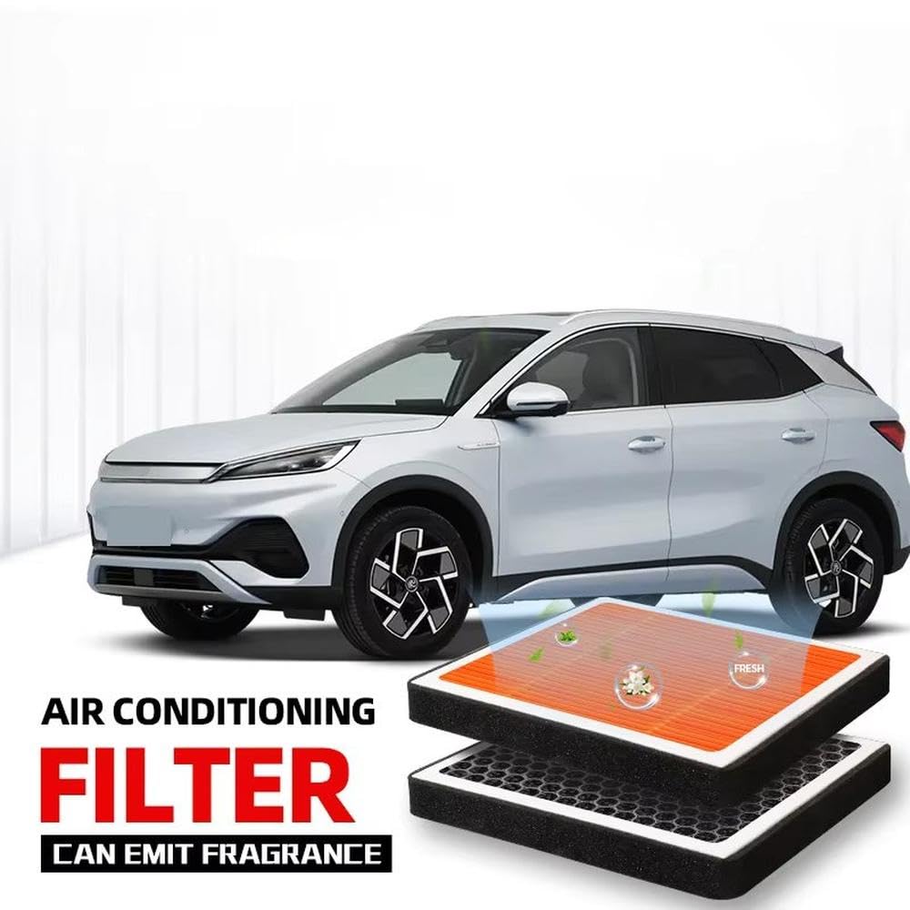 BYD Atto 3 filtr kabinowy z węglem aktywnym i zapachem do oczyszczania powietrza samochodowego