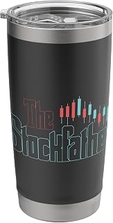 The Stockfather | Stock Market Trader | Investing Investor Stainless Steel Insulated Tumbler