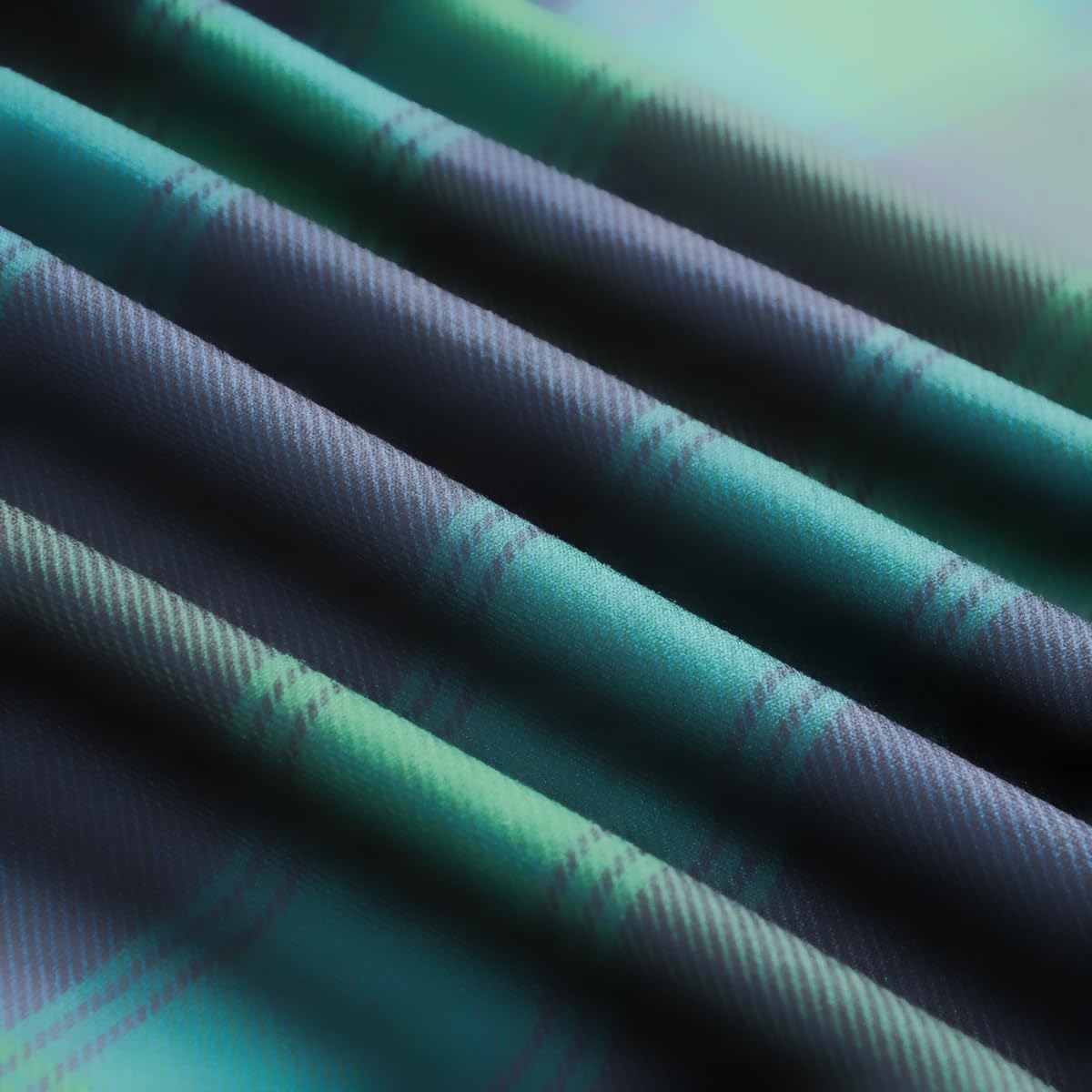 PopReal Mommy and Me Maxi Dresses Casual Floral Printed Plaid Long Sleeve with Pockets - Image 2