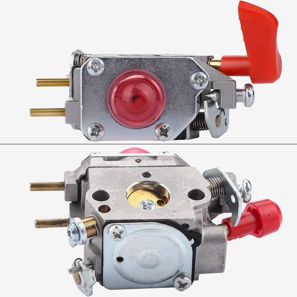 ZAMDOE Carburateur C1U-W43A BVM200FE Compatible pour Craftsman 358794700 358794750 358794751 GBV345 souffleur de Feuilles, Remplacement pour Poulan 545081857 pour ZAMA C1U-W43 C1U-W43B C1U-W43C