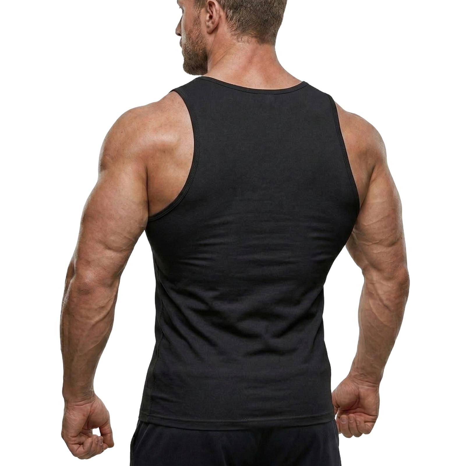 HYCOPROT 1 Or 3 Pack Débardeur de Compression pour Hommes, T-Shirt sans Manches Respirant, Maillot de Corps à Séchage Rapide