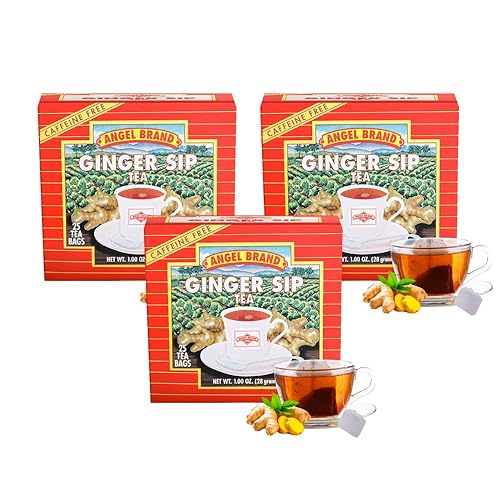 Miniatura 17 de Angel Brand Bolsas de té de acedera, 25 unidades, paquete de 3, té de flores de hibisco para un sabor refrescante