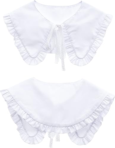 Miniatura 2 de Sombrero de sol Mob Cap Victorian Pioneer Prairie Bonnet Colonial Headwear Chal Wrap Stole Delantal Disfraz